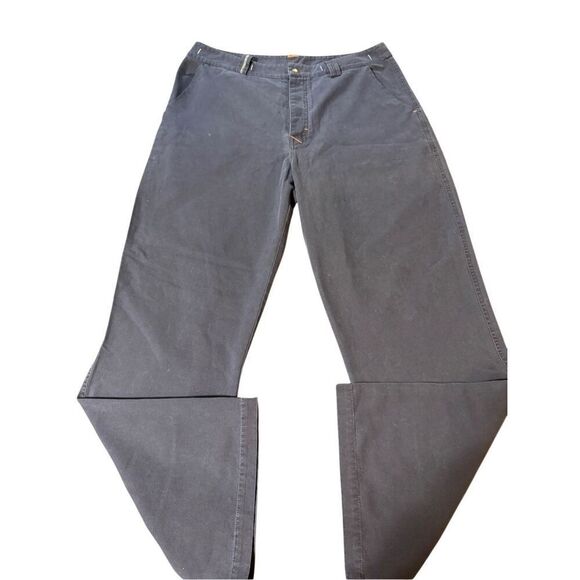 Men's drawstring blue casual pants 34x32 - Picture 2 of 7